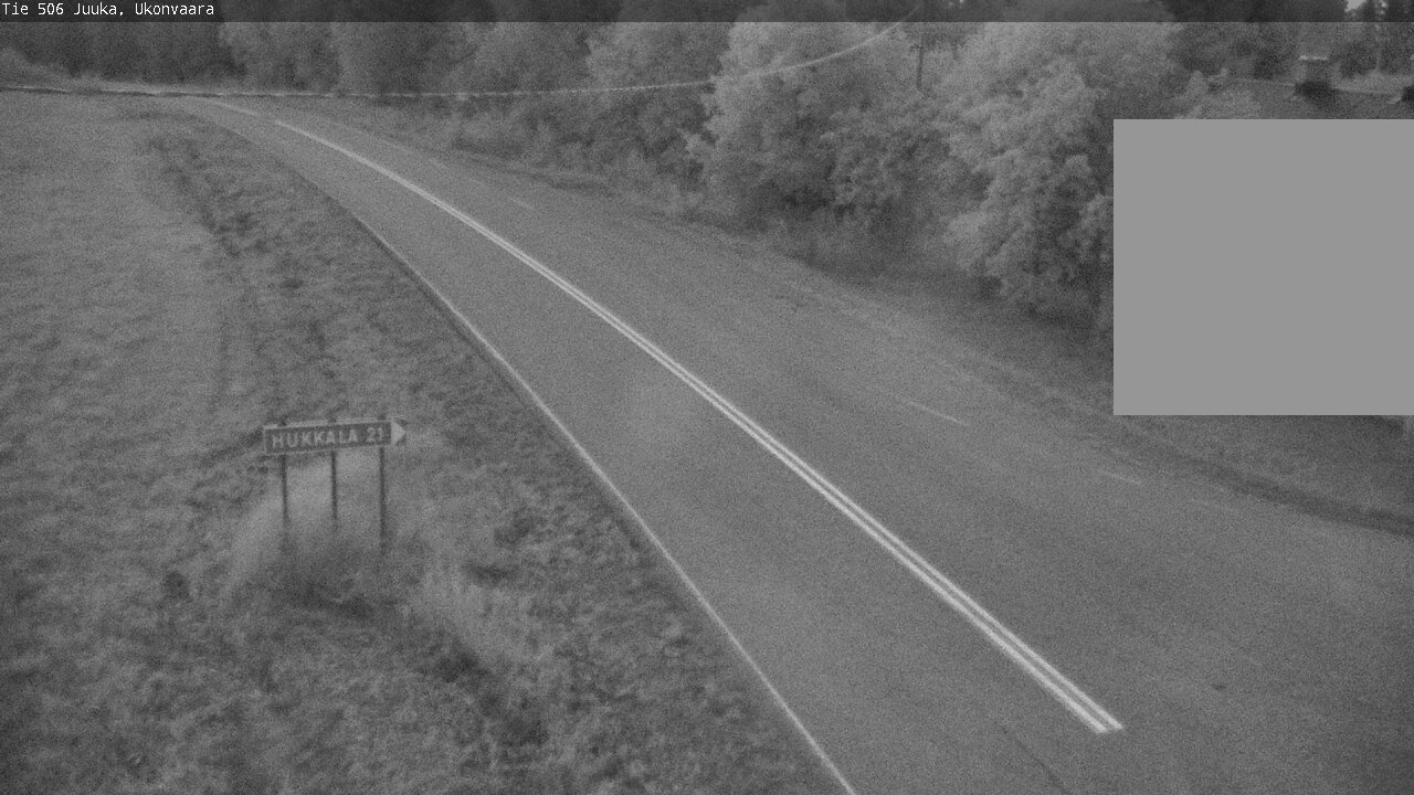Weather Camera Image Väg 506 Juga Ukonvaara, Juuka, Pohjois-Karjala
