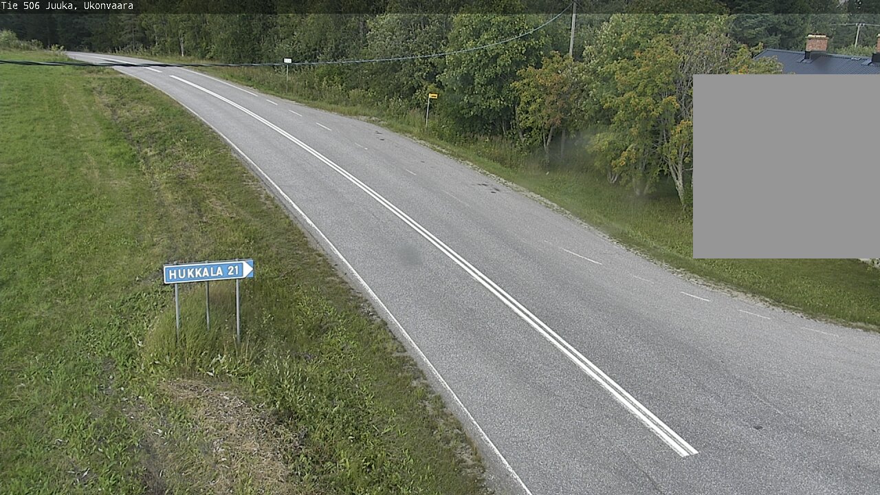 Weather Camera Image Väg 506 Juga Ukonvaara, Juuka, Pohjois-Karjala