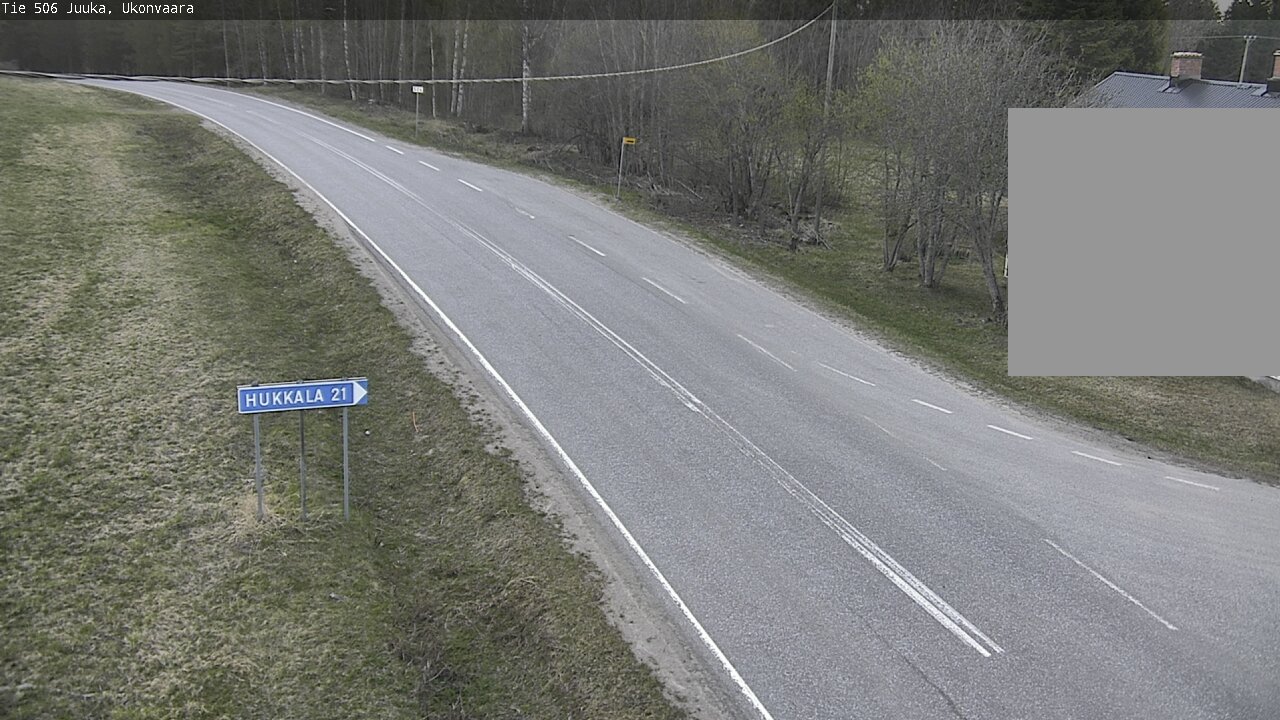 Weather Camera Image Road 506 Juuka Ukonvaara, Juuka, Pohjois-Karjala