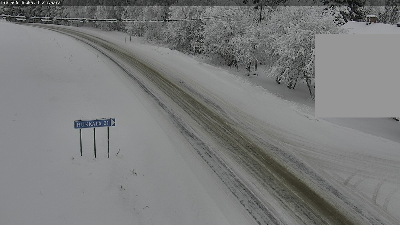 Weather Camera Image Road 506 Juuka Ukonvaara, Juuka, Pohjois-Karjala