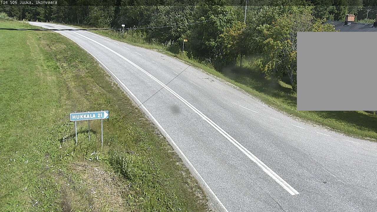 Weather Camera Image Väg 506 Juga Ukonvaara, Juuka, Pohjois-Karjala