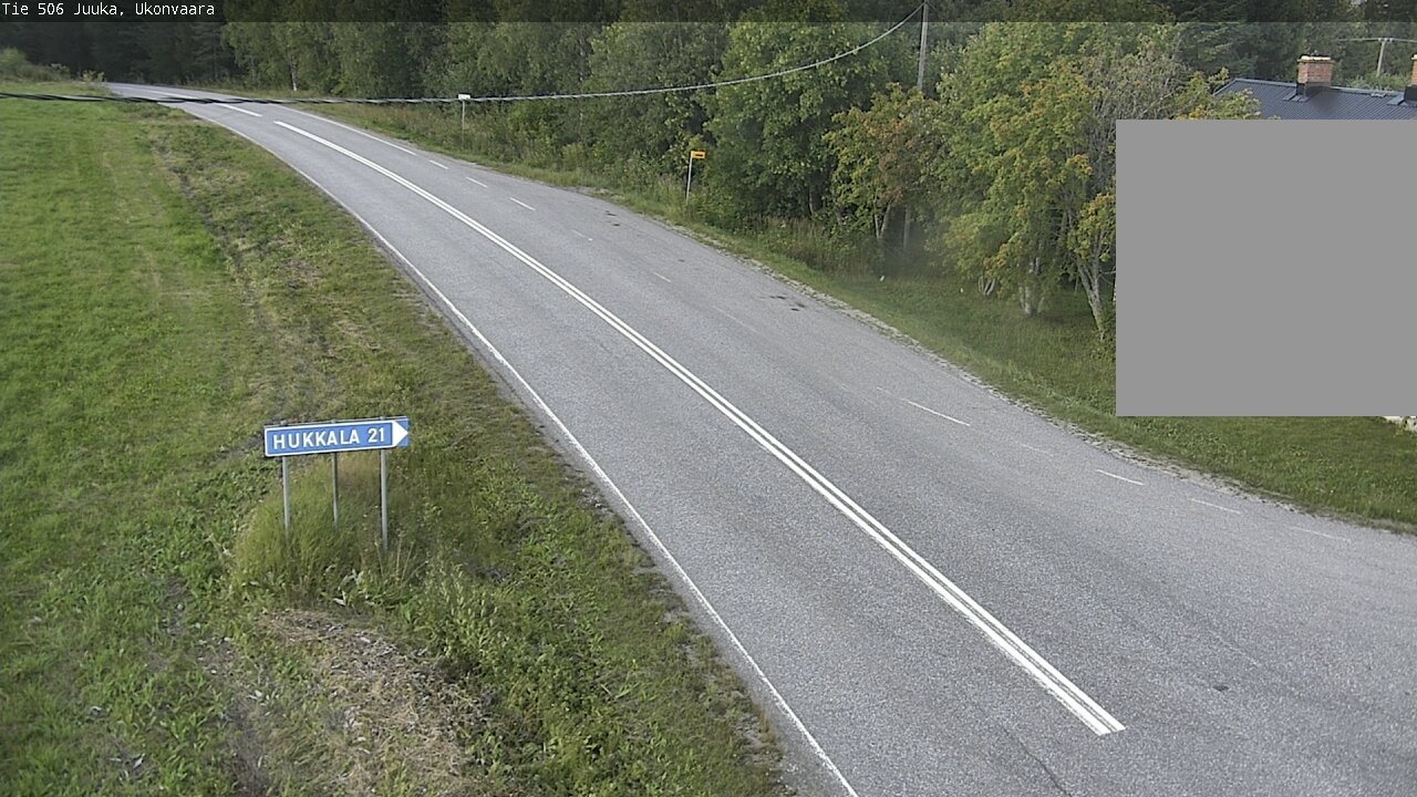 Weather Camera Image Väg 506 Juga Ukonvaara, Juuka, Pohjois-Karjala