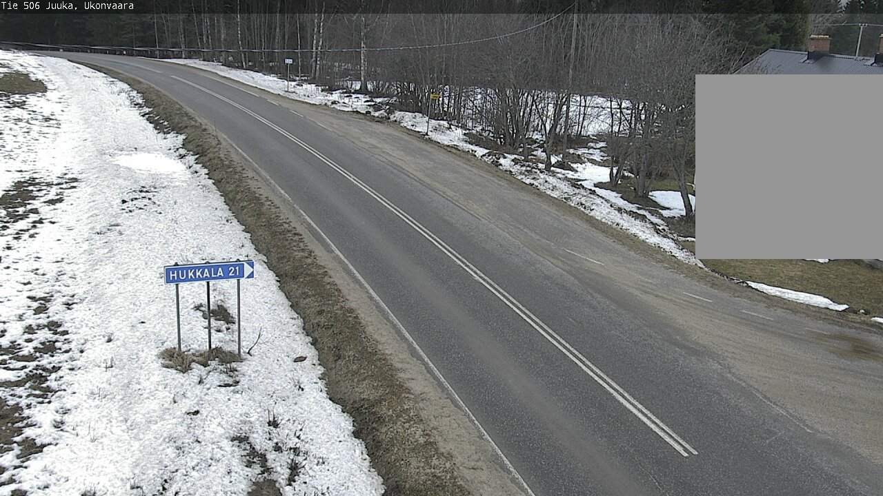 Weather Camera Image Road 506 Juuka Ukonvaara, Juuka, Pohjois-Karjala