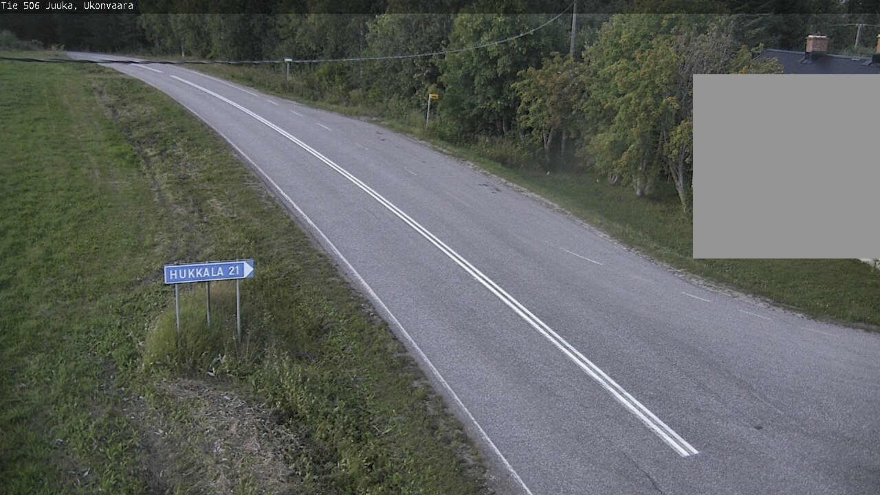 Weather Camera Image Väg 506 Juga Ukonvaara, Juuka, Pohjois-Karjala