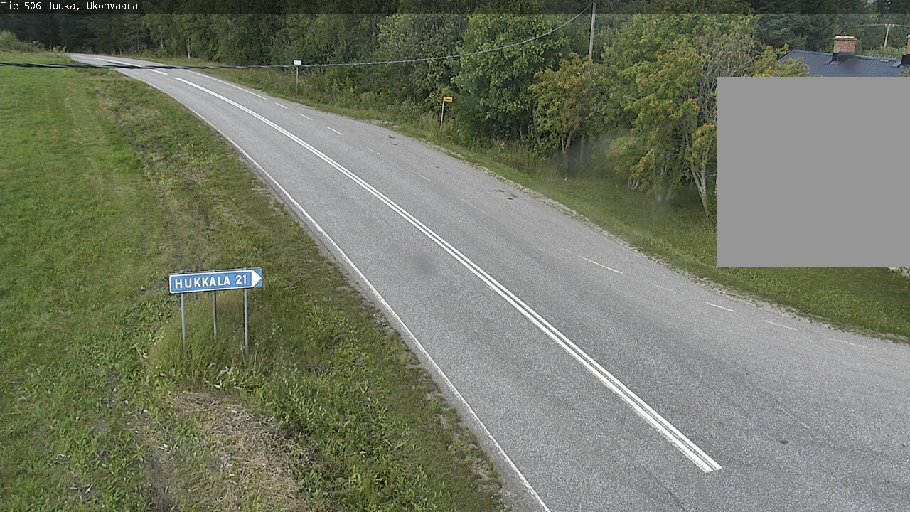Weather Camera Image Väg 506 Juga Ukonvaara, Juuka, Pohjois-Karjala