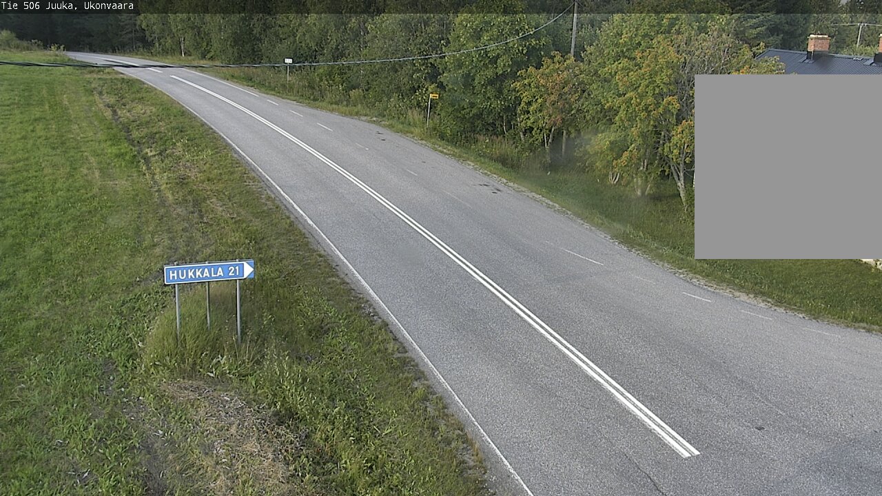 Weather Camera Image Väg 506 Juga Ukonvaara, Juuka, Pohjois-Karjala