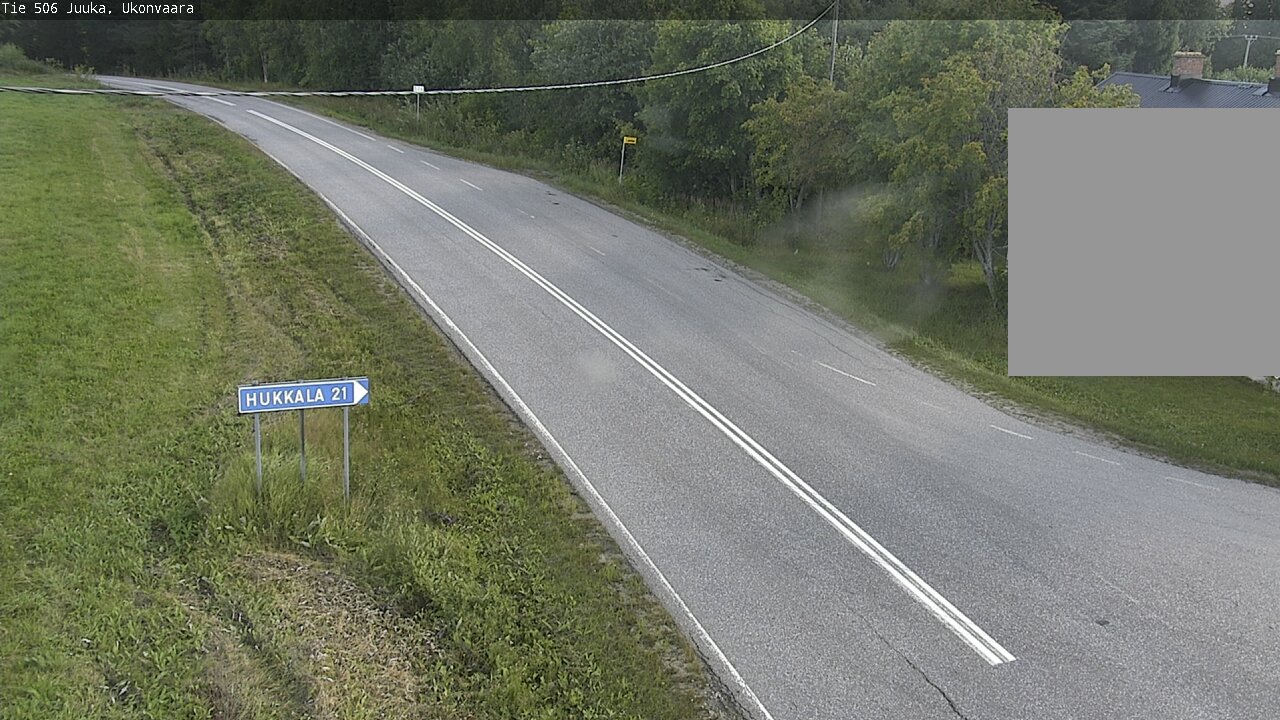 Weather Camera Image Väg 506 Juga Ukonvaara, Juuka, Pohjois-Karjala