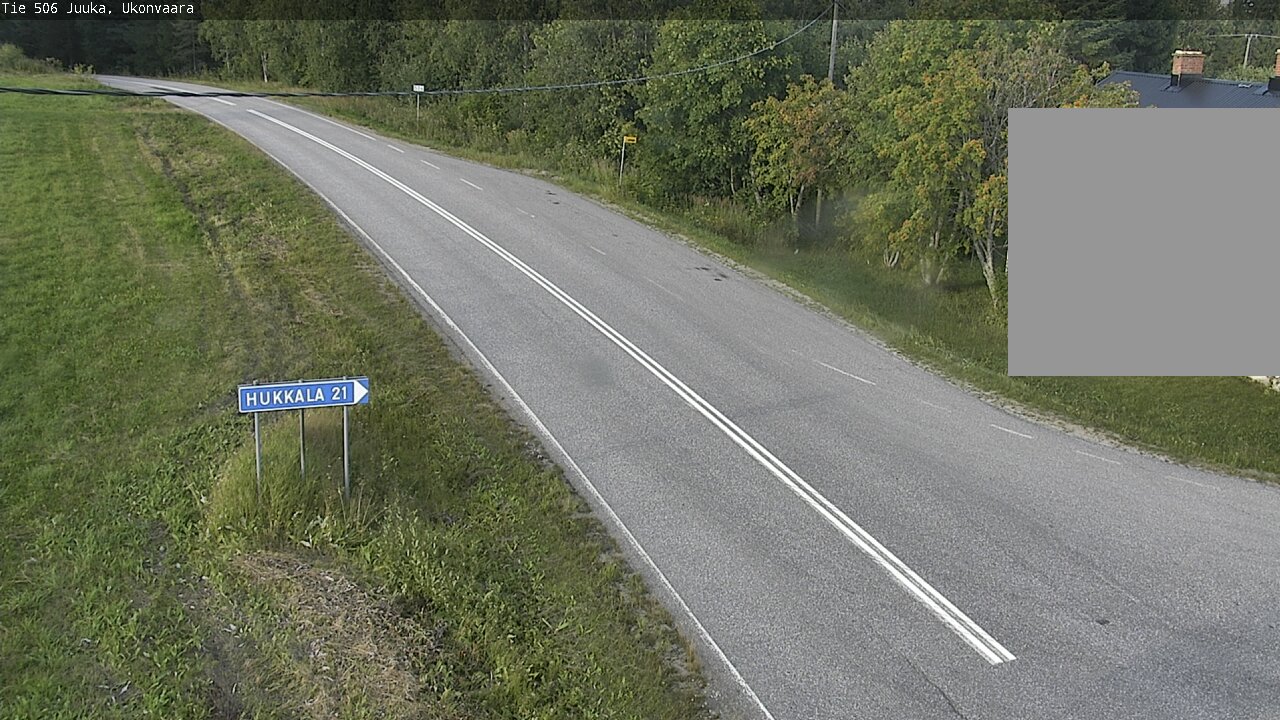 Weather Camera Image Väg 506 Juga Ukonvaara, Juuka, Pohjois-Karjala