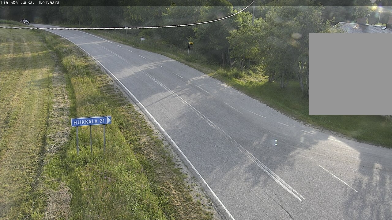 Weather Camera Image Road 506 Juuka Ukonvaara, Juuka, Pohjois-Karjala