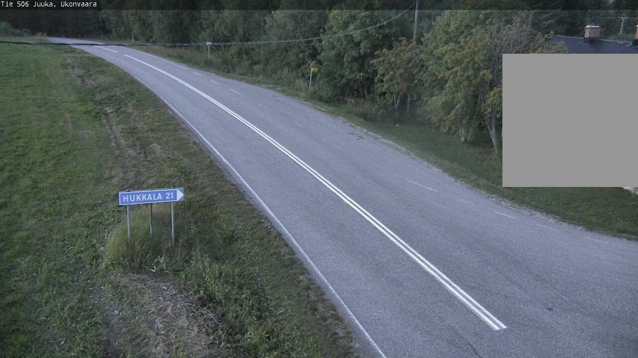Weather Camera Image Väg 506 Juga Ukonvaara, Juuka, Pohjois-Karjala