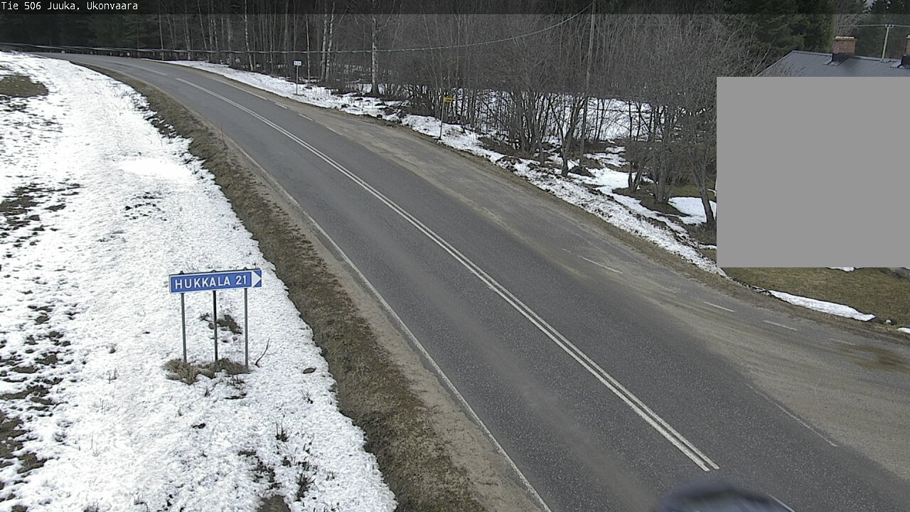 Weather Camera Image Road 506 Juuka Ukonvaara, Juuka, Pohjois-Karjala