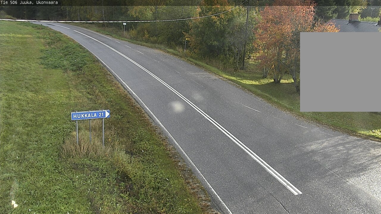 Weather Camera Image Väg 506 Juga Ukonvaara, Juuka, Pohjois-Karjala
