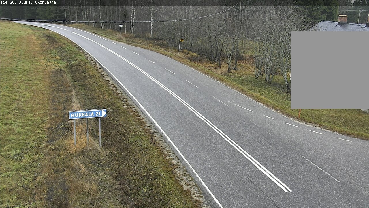 Weather Camera Image Väg 506 Juga Ukonvaara, Juuka, Pohjois-Karjala