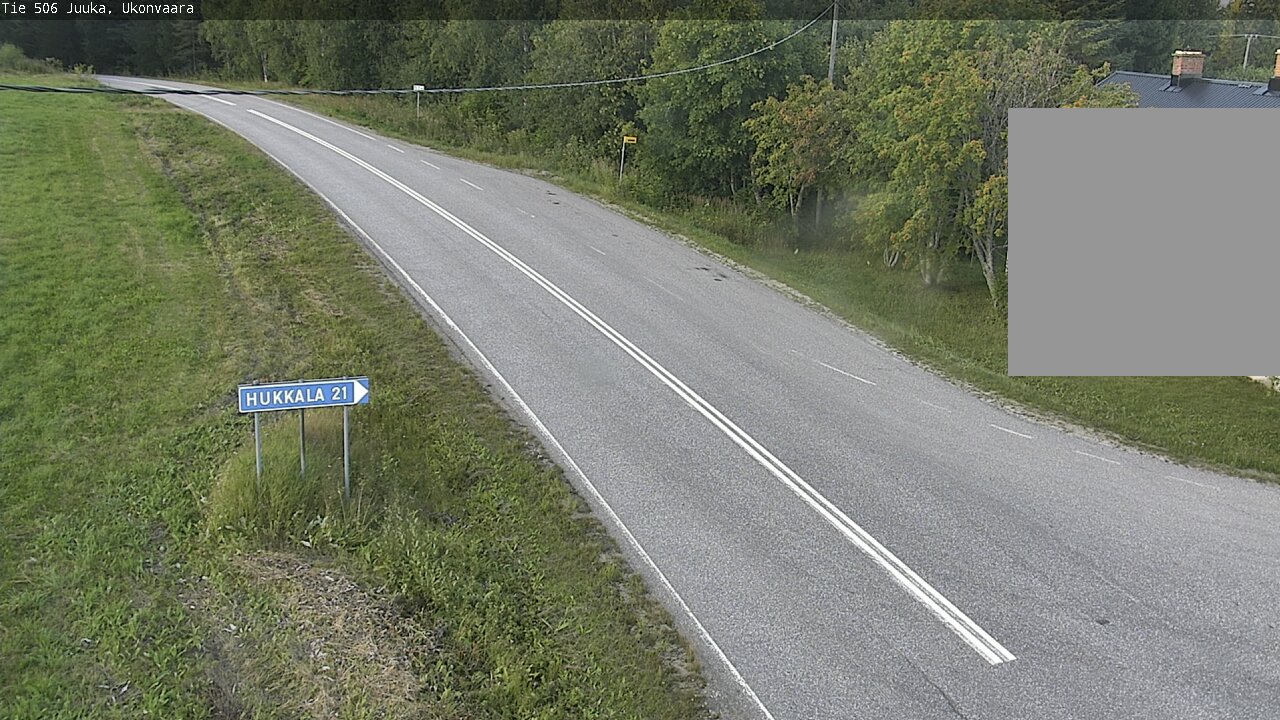 Weather Camera Image Väg 506 Juga Ukonvaara, Juuka, Pohjois-Karjala