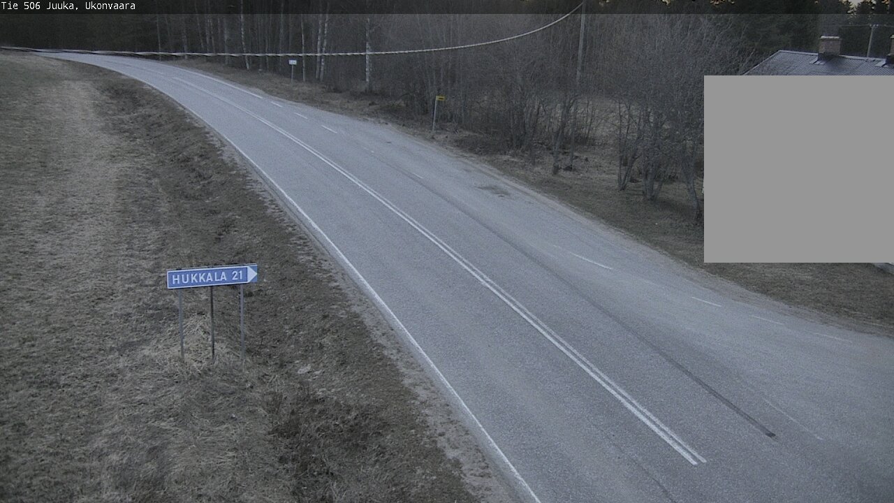 Weather Camera Image Road 506 Juuka Ukonvaara, Juuka, Pohjois-Karjala