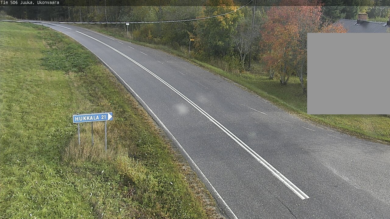 Weather Camera Image Road 506 Juuka Ukonvaara, Juuka, Pohjois-Karjala