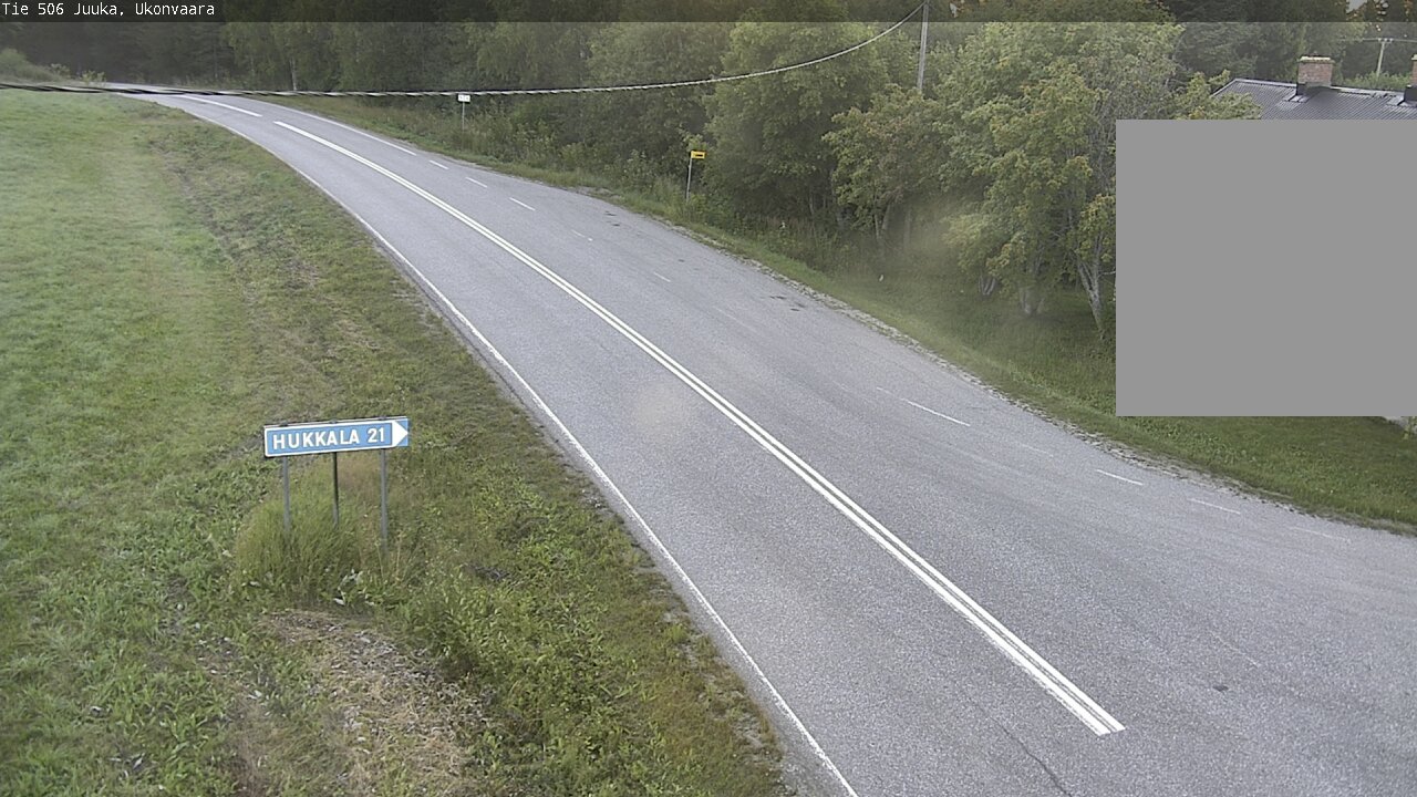 Weather Camera Image Väg 506 Juga Ukonvaara, Juuka, Pohjois-Karjala