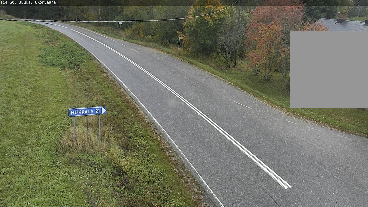 Weather Camera Image Väg 506 Juga Ukonvaara, Juuka, Pohjois-Karjala