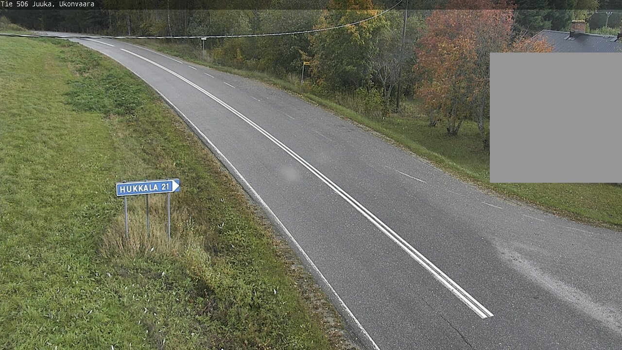 Weather Camera Image Road 506 Juuka Ukonvaara, Juuka, Pohjois-Karjala