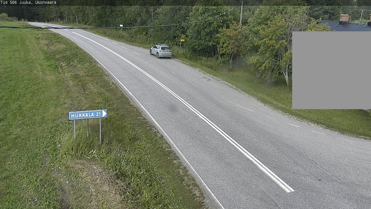 Weather Camera Image Väg 506 Juga Ukonvaara, Juuka, Pohjois-Karjala