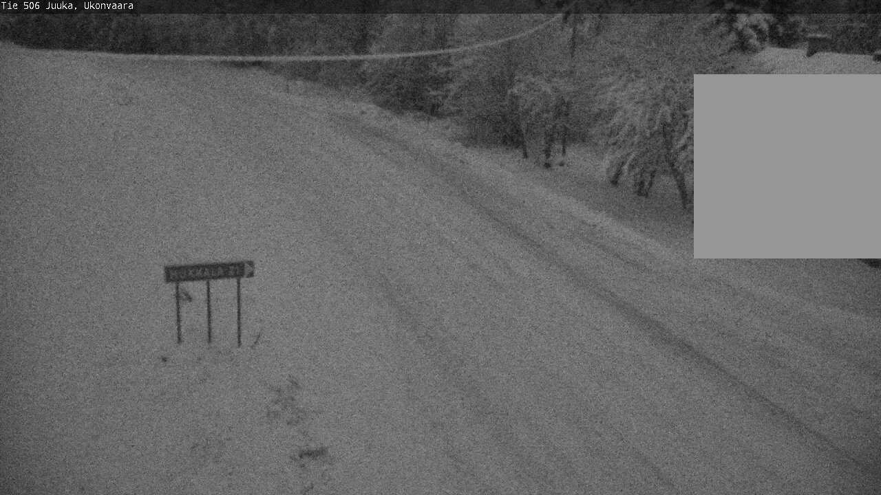 Weather Camera Image Väg 506 Juga Ukonvaara, Juuka, Pohjois-Karjala