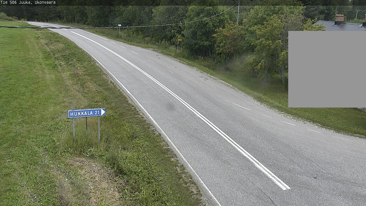 Weather Camera Image Väg 506 Juga Ukonvaara, Juuka, Pohjois-Karjala
