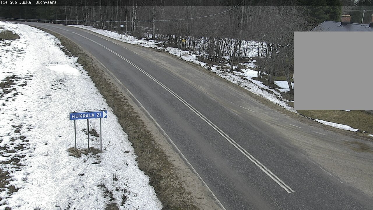 Weather Camera Image Road 506 Juuka Ukonvaara, Juuka, Pohjois-Karjala