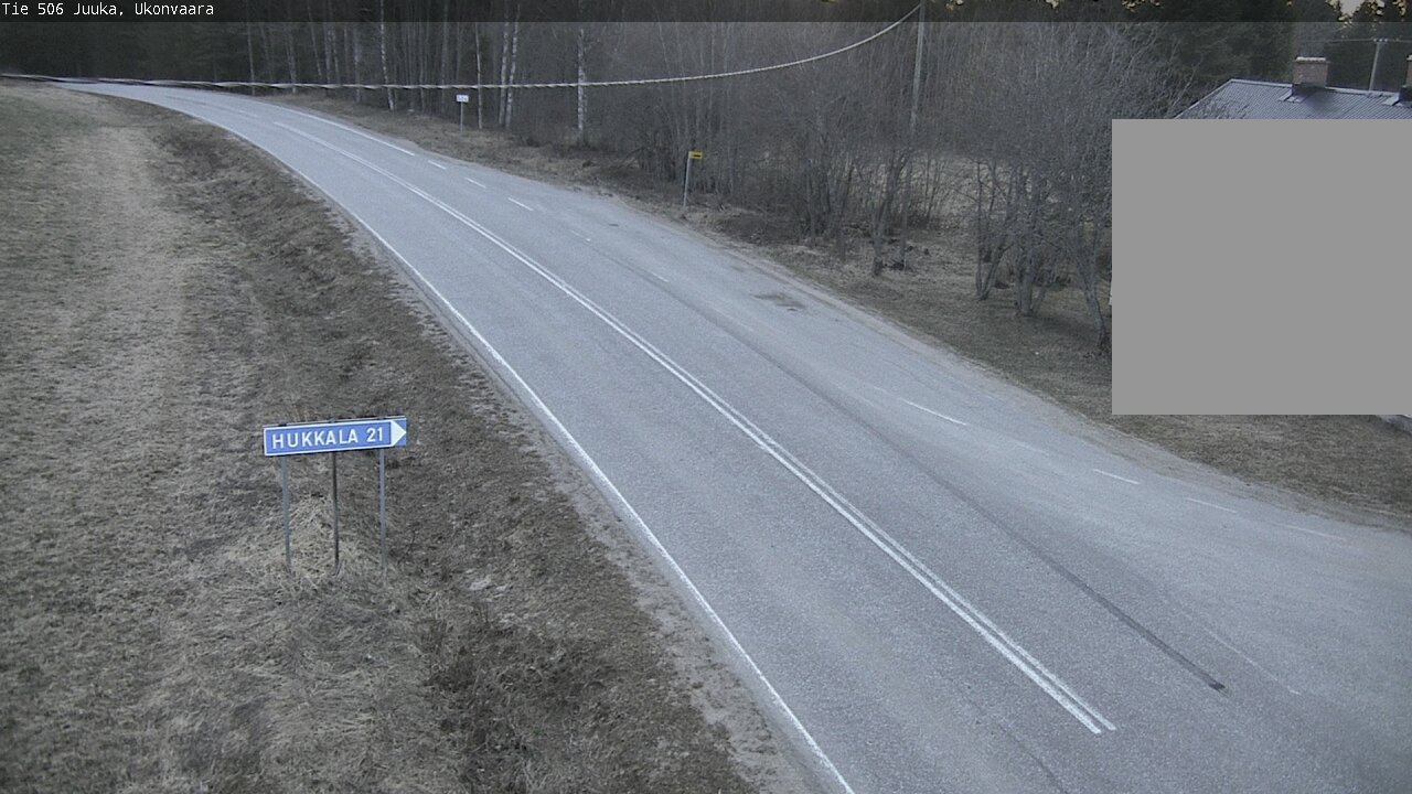 Weather Camera Image Road 506 Juuka Ukonvaara, Juuka, Pohjois-Karjala