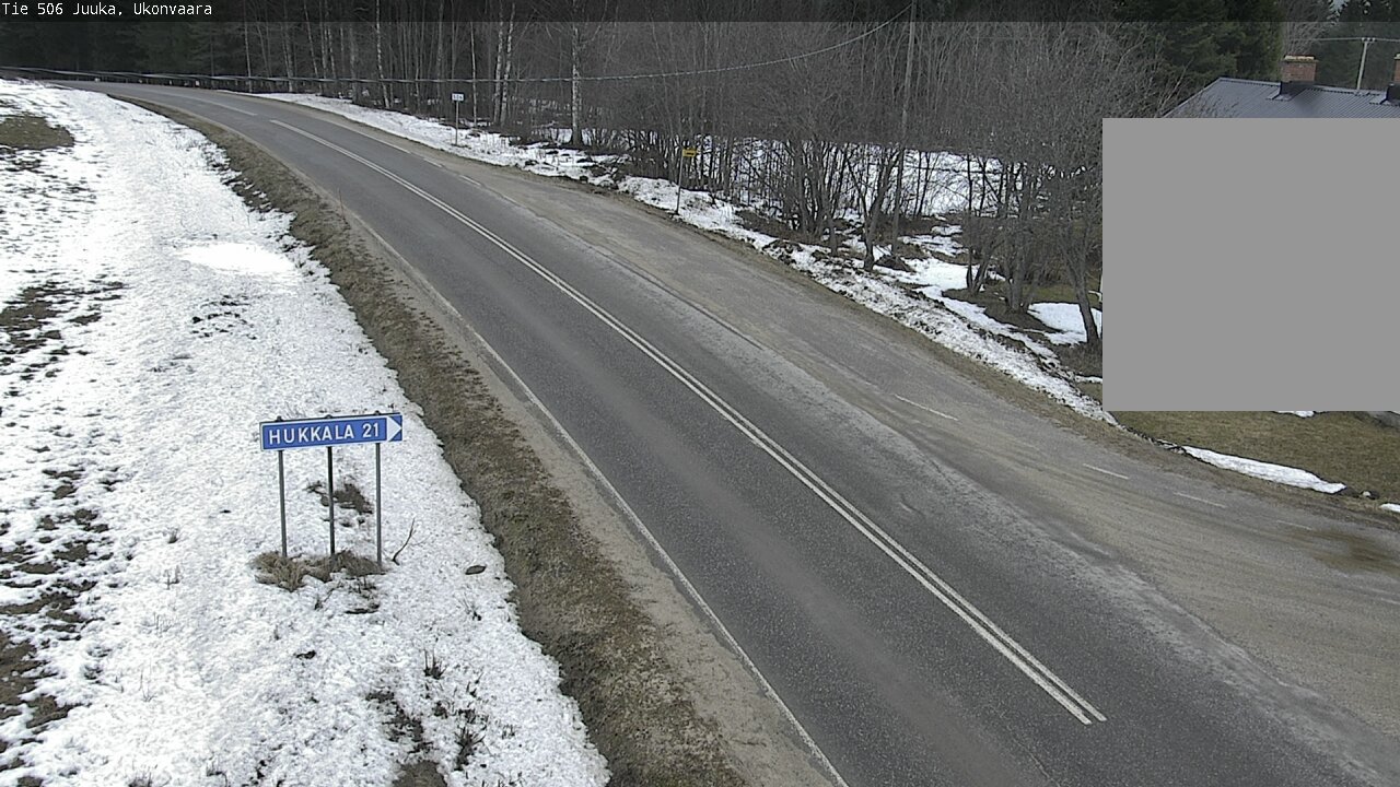 Weather Camera Image Road 506 Juuka Ukonvaara, Juuka, Pohjois-Karjala