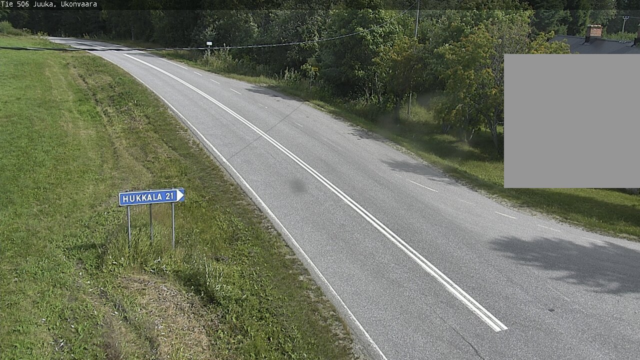 Weather Camera Image Väg 506 Juga Ukonvaara, Juuka, Pohjois-Karjala