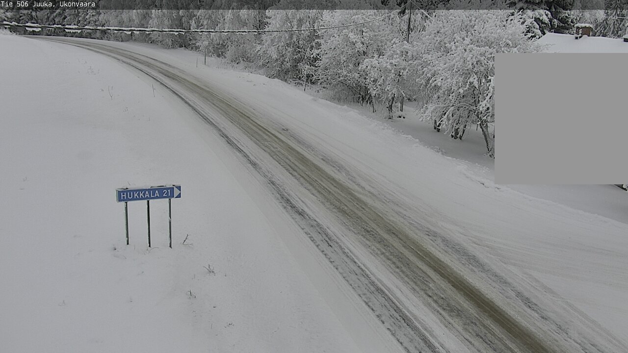 Weather Camera Image Road 506 Juuka Ukonvaara, Juuka, Pohjois-Karjala