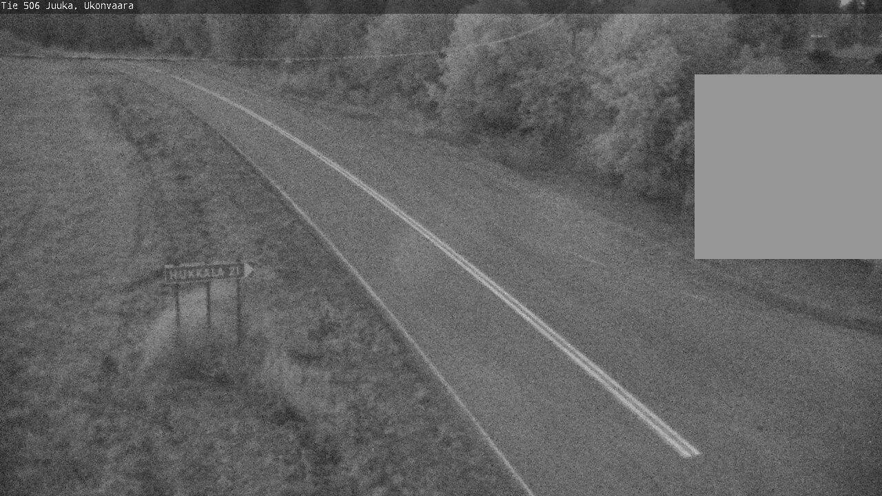 Weather Camera Image Väg 506 Juga Ukonvaara, Juuka, Pohjois-Karjala