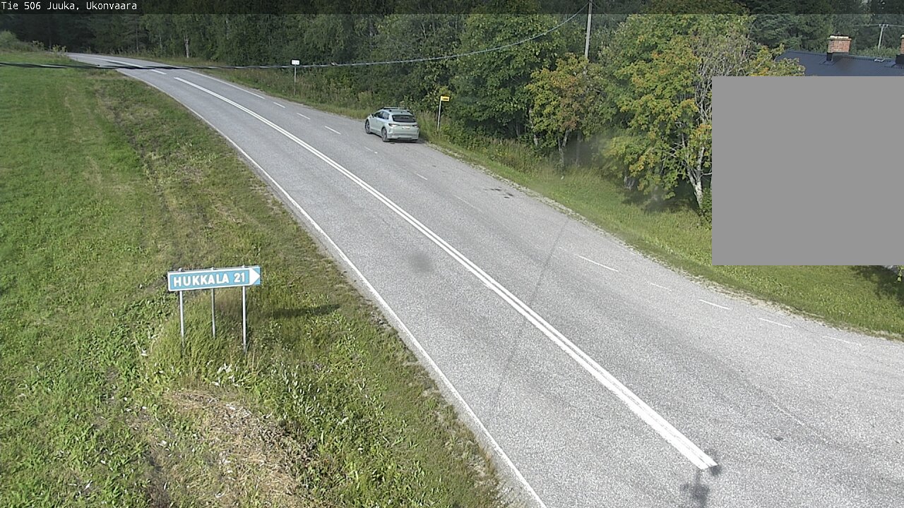 Weather Camera Image Väg 506 Juga Ukonvaara, Juuka, Pohjois-Karjala