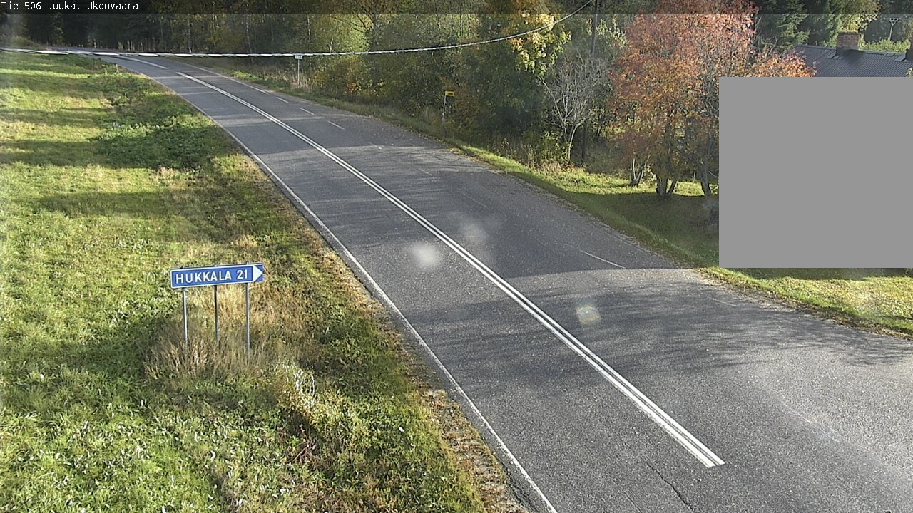 Weather Camera Image Road 506 Juuka Ukonvaara, Juuka, Pohjois-Karjala