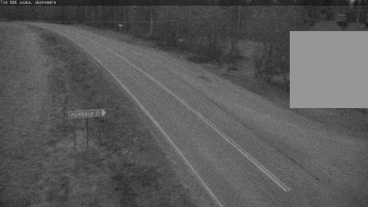 Weather Camera Image Road 506 Juuka Ukonvaara, Juuka, Pohjois-Karjala