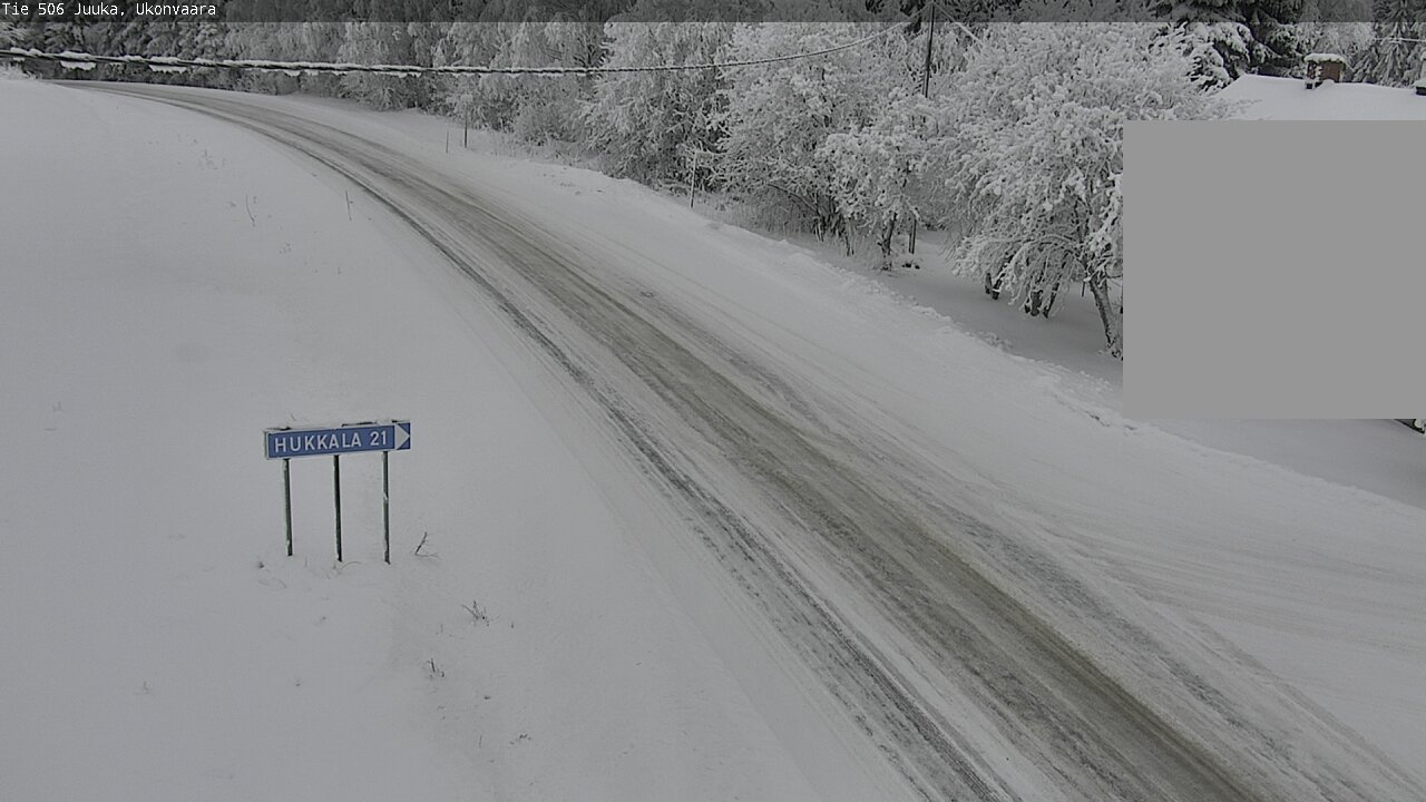 Weather Camera Image Road 506 Juuka Ukonvaara, Juuka, Pohjois-Karjala