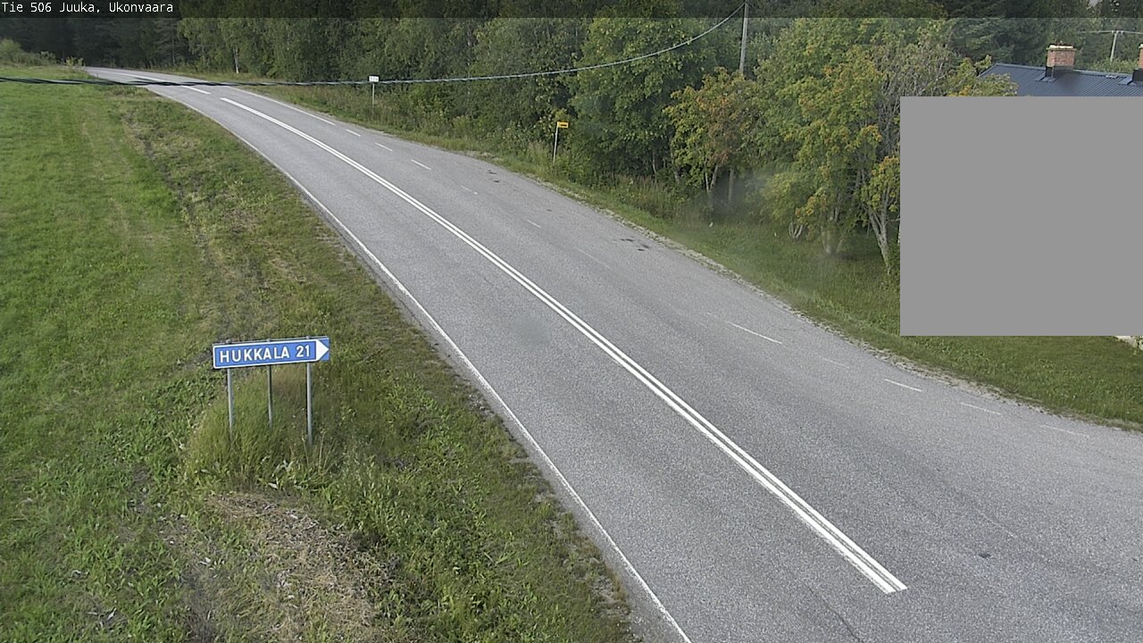 Weather Camera Image Väg 506 Juga Ukonvaara, Juuka, Pohjois-Karjala
