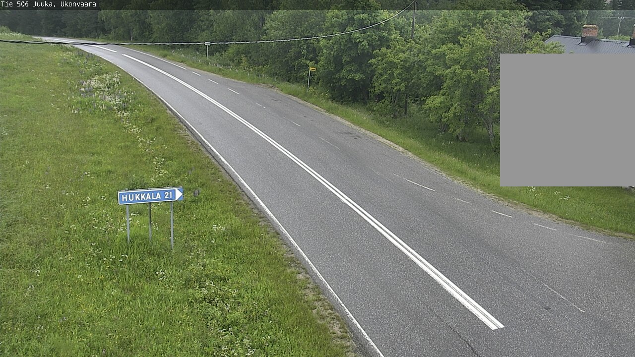 Weather Camera Image Väg 506 Juga Ukonvaara, Juuka, Pohjois-Karjala
