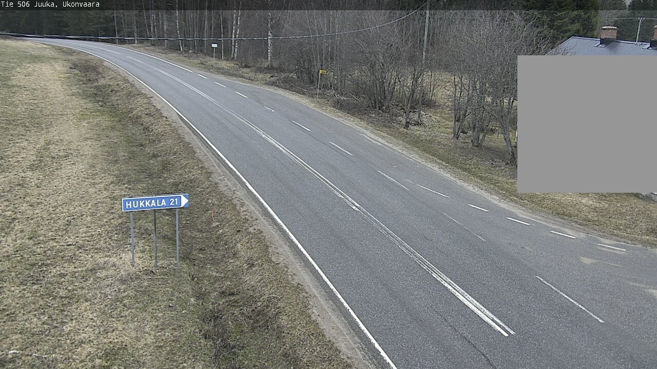 Weather Camera Image Road 506 Juuka Ukonvaara, Juuka, Pohjois-Karjala