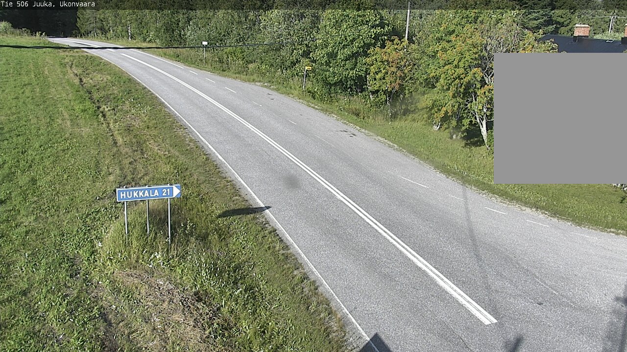 Weather Camera Image Väg 506 Juga Ukonvaara, Juuka, Pohjois-Karjala