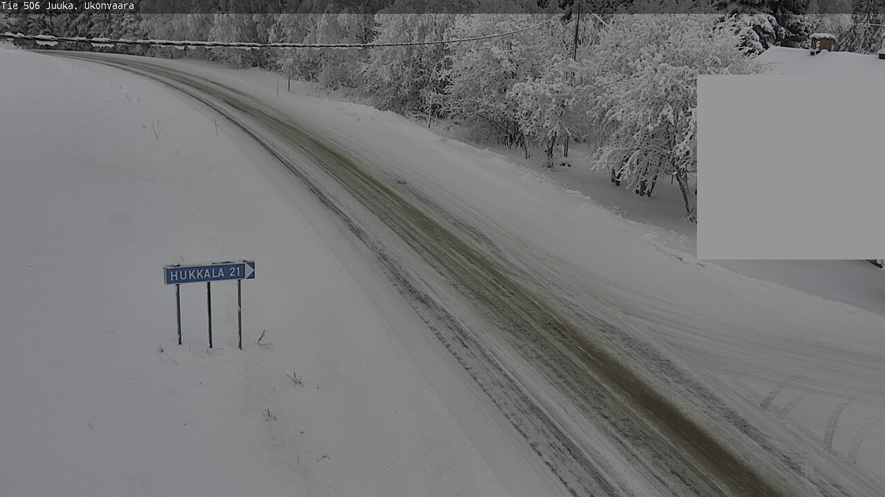 Weather Camera Image Road 506 Juuka Ukonvaara, Juuka, Pohjois-Karjala