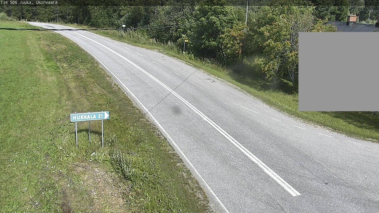Weather Camera Image Väg 506 Juga Ukonvaara, Juuka, Pohjois-Karjala