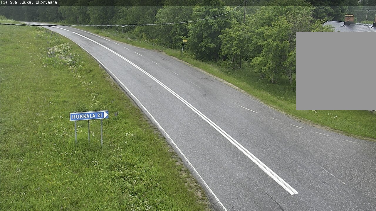 Weather Camera Image Road 506 Juuka Ukonvaara, Juuka, Pohjois-Karjala