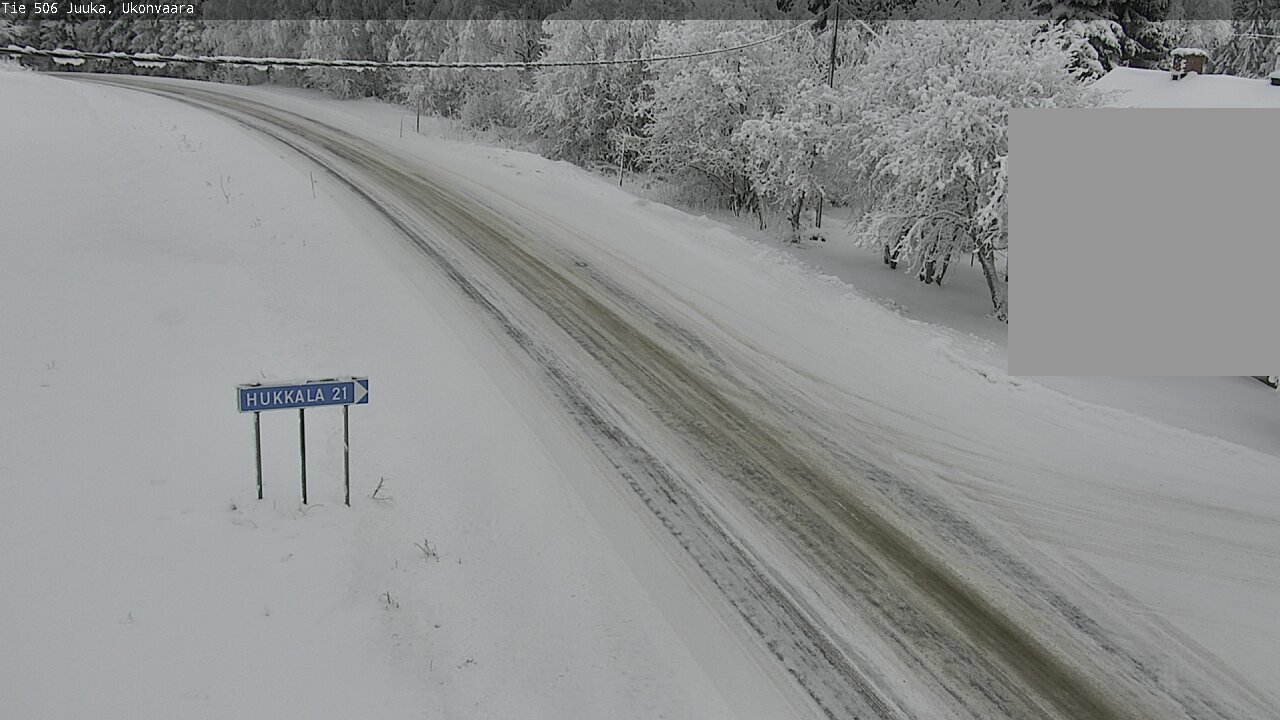Weather Camera Image Road 506 Juuka Ukonvaara, Juuka, Pohjois-Karjala