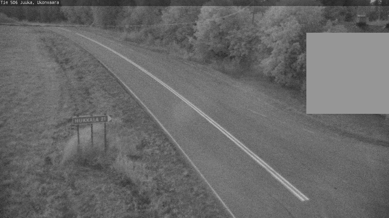 Weather Camera Image Väg 506 Juga Ukonvaara, Juuka, Pohjois-Karjala