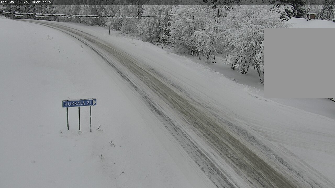 Weather Camera Image Road 506 Juuka Ukonvaara, Juuka, Pohjois-Karjala