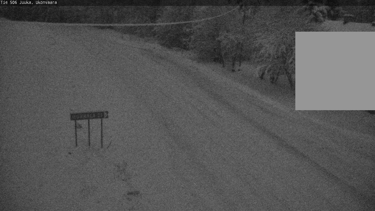 Weather Camera Image Väg 506 Juga Ukonvaara, Juuka, Pohjois-Karjala