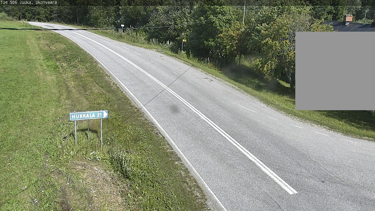 Weather Camera Image Väg 506 Juga Ukonvaara, Juuka, Pohjois-Karjala