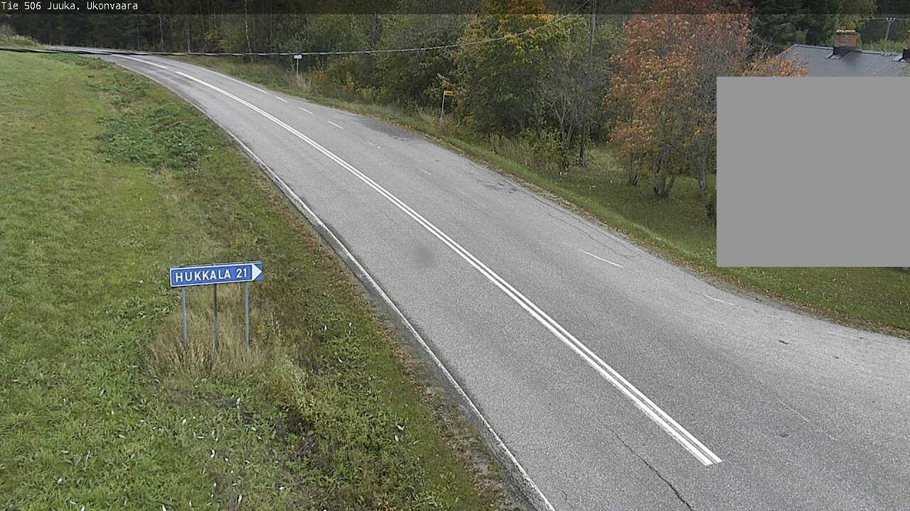 Weather Camera Image Road 506 Juuka Ukonvaara, Juuka, Pohjois-Karjala