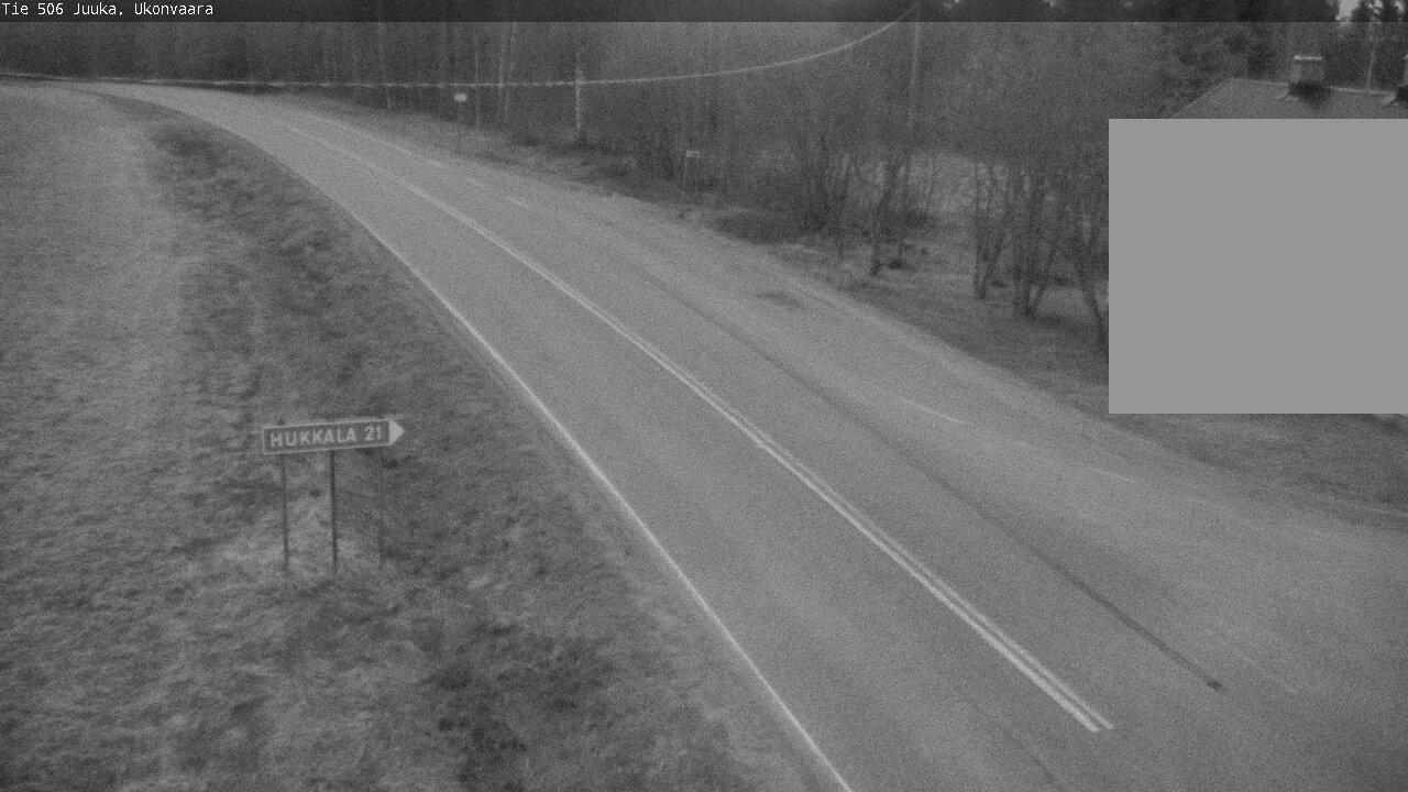 Weather Camera Image Road 506 Juuka Ukonvaara, Juuka, Pohjois-Karjala